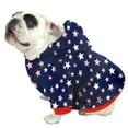 thumbnail image 1 of English Bulldog BIGGER THAN BEEFY Hoodie Sweatshirt - Fits 56 - 80 LB Dog - +20 Patterns to Choose From!, 1 of 2