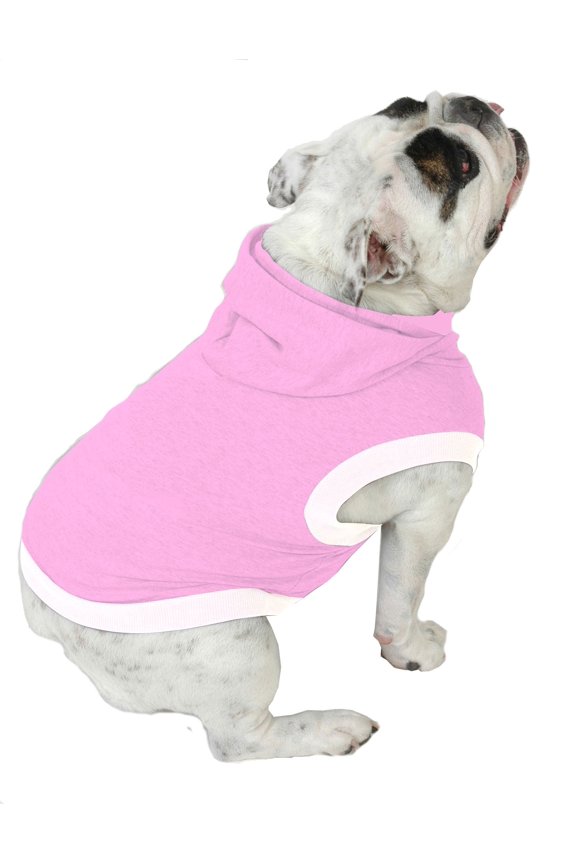 English Bulldog BIGGER THAN BEEFY Hoodie T-Shirt - Fits 56 to 80 Pound Dog - Available in 6 Colors!