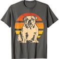 thumbnail image 1 of English Bulldog British Softstyle Unisex T-Shirt,Charcoal Color,Size 5XL, 1 of 5