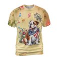 thumbnail image 1 of English Bulldog Celebrates Spring and Enjoys a Happy Easter All Over Print 3D Shirt Unisex Merch Dog Lover Gifts Idea - 02001, 1 of 6