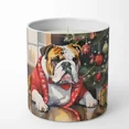thumbnail image 1 of English Bulldog Cozy Christmas Decorative Soy Candle 3.25 in x 3.75 in, 1 of 5