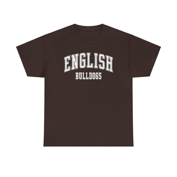 English Bulldog Dog Mom Mama Mother's Day Shirt Gifts Tshirt Crew Neck