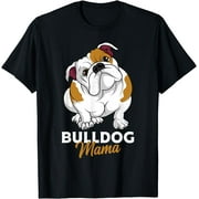 English Bulldog Mama Cute Bully Dog Mom Funny Womens Gift T-Shirt