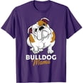 thumbnail image 1 of English Bulldog Mama Cute Dog Mom Funny Gift Softstyle Unisex T-Shirt,Purple Color,Size 4T, 1 of 5