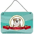 thumbnail image 1 of English Bulldog Merry Christmas Wall and Door Hanging Prints, 1 of 1