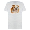 thumbnail image 1 of English Bulldog Painting Tee Men's -Image by Shutterstock, 1 of 2