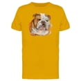 thumbnail image 1 of English Bulldog Painting Tee Men's -Image by Shutterstock, 1 of 2