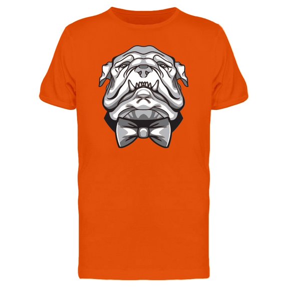 English Bulldog With A Bow Tie Tee Men's -Image by Shutterstock