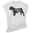 thumbnail image 1 of English Bullog Mama T-shirt, Unisex Women's Shirt, English Bulldog Owner, Cool Dog Mom Gift, Heather Ash, Medium, 1 of 6