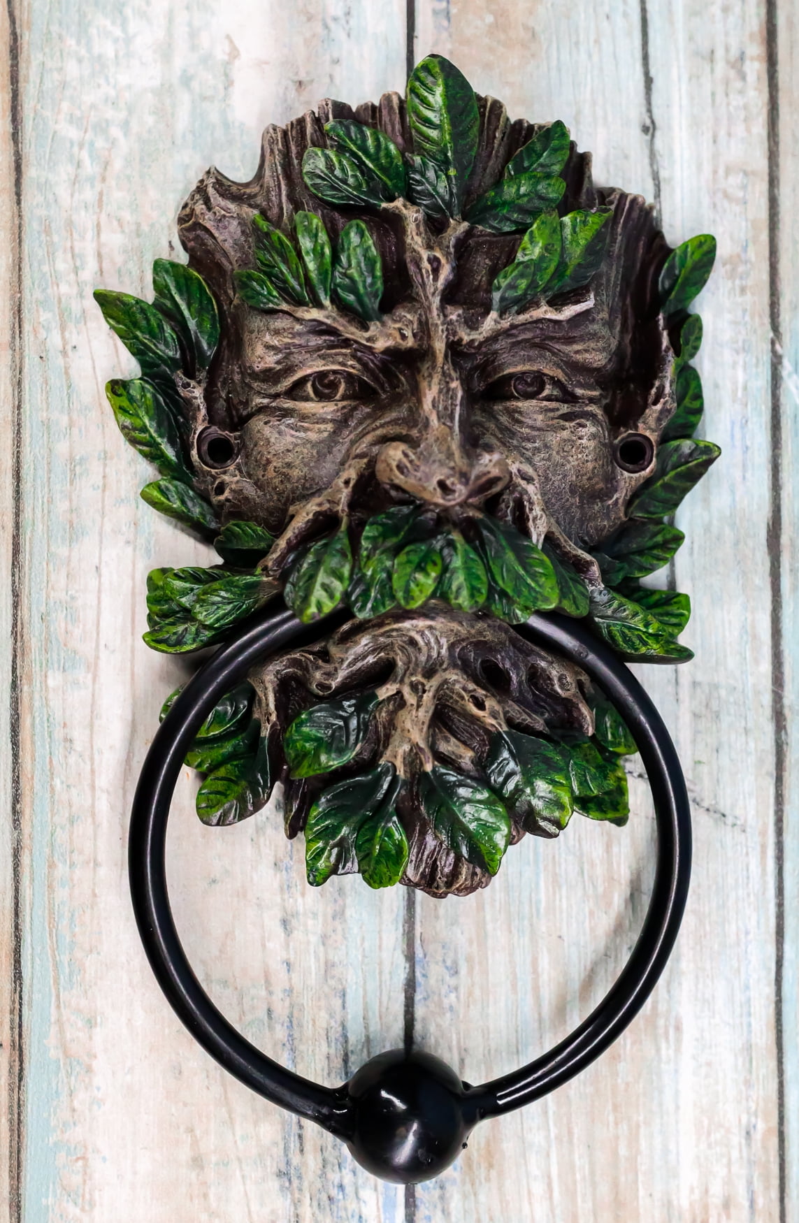 Celtic Greenman Resin and Cast Iron Door Knocker