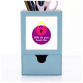 thumbnail image 1 of English Classic Emotional Lyrics Show Love Desk Supplies Organizer Pen Holder Card, 1 of 3
