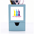 thumbnail image 1 of English Classic Emotional Lyrics Women Desk Supplies Organizer Pen Holder Card, 1 of 3