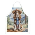 thumbnail image 1 of English Cocker Spaniel Cowboy Welcome Apron 27 in x 30 in, 1 of 5