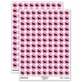 thumbnail image 1 of English Cocker Spaniel Dog Solid 200+ Round Stickers - Light Pink - Gloss Finish - 0.50" Size, 1 of 3