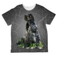 thumbnail image 1 of English Cocker Spaniel Live Forever All Over Toddler T Shirt Multi 2T, 1 of 2