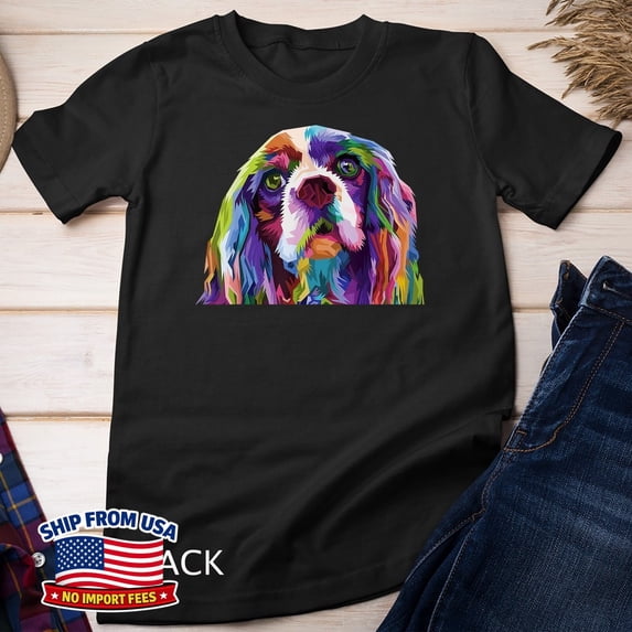 English Cocker Spaniel Pop Art Dog T-Shirt - Walmart.com