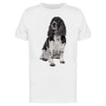 thumbnail image 1 of English Cocker Spaniel Posing Tee Men's -Image by Shutterstock, 1 of 2