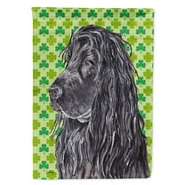 English Cocker Spaniel St Patrick's Irish Garden Flag