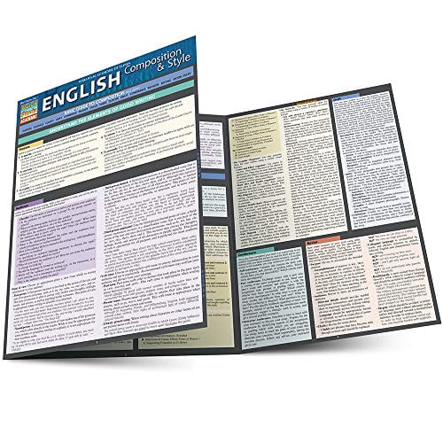 Pre-Owned English Composition and Style : A QuickStudy Laminated Reference Guide (Paperback) 9781423222873