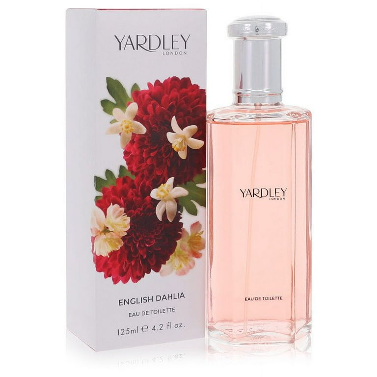 English Dahlia Eau De Toilette Spray By Yardley London - 4.2 oz English Dahlia Eau De Toilette Spray By Yardley London - 4.2 oz