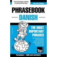 thumbnail image 1 of English-Danish phrasebook and 3000-word topical vocabulary (Paperback) by Andrey Taranov, 1 of 1