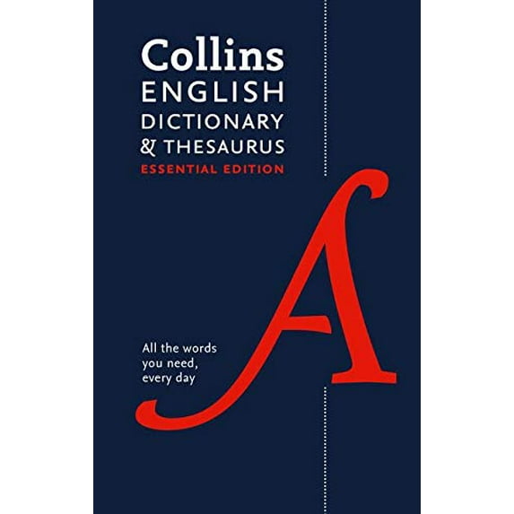 Pre-Owned English Dictionary and Thesaurus Essential: All-in-one support for everyday use (Collins Essential) Paperback