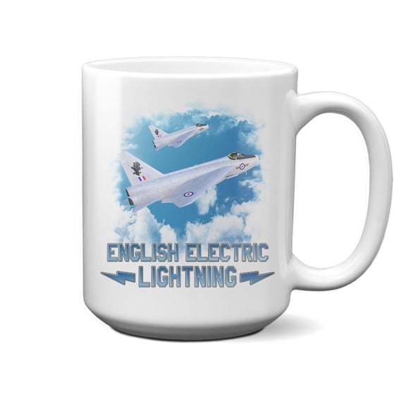 English Electric Lightning In The Clouds 15oz Mug