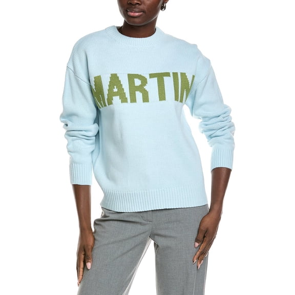 English Factory womens Crewneck Statement Sweater, l