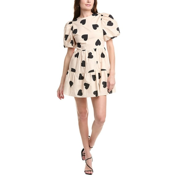 English Factory womens Mini Dress, s, Tan