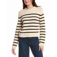 thumbnail image 1 of English Factory womens  Rollneck Sweater, xs, White, 1 of 3