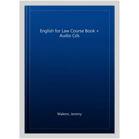 English For Law Course Book + Audio Cds