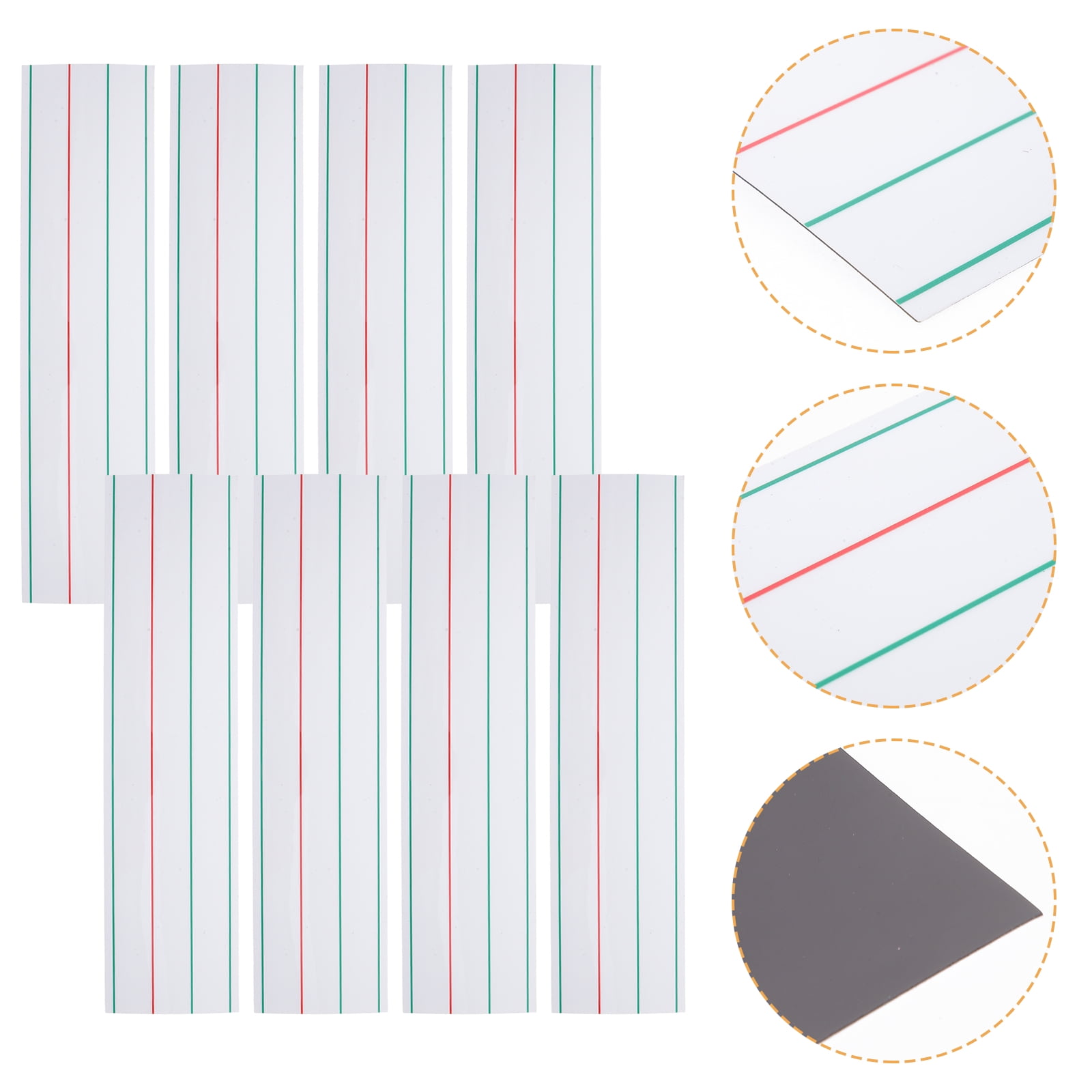 English Fourline Grid Stickers Dry Erase Sentence Strips