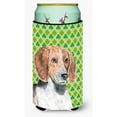 thumbnail image 1 of English Foxhound Lucky Shamrock St. Patricks Day Tall Boy Hugger, 1 of 1