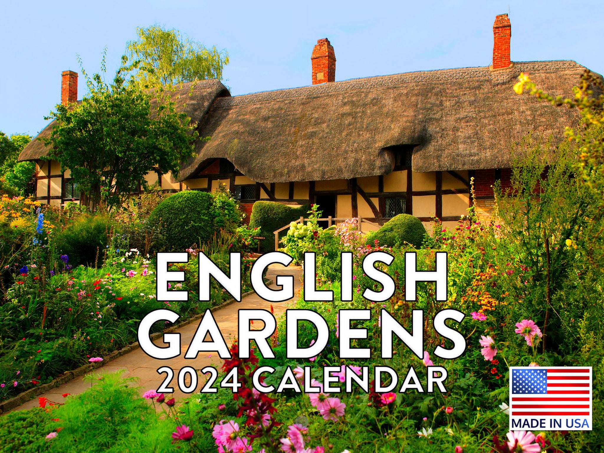 English Garden Calendar 2024 English Garden 2024 Calendar