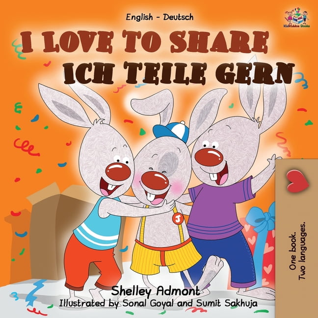English German Bilingual Collection I Love to Share (English German Bilingual Book), (Paperback)