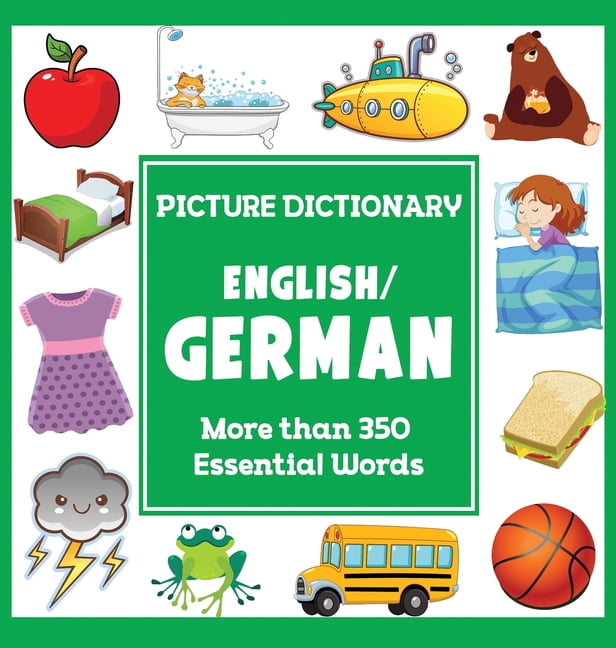 English German Picture Dictionary, (Hardcover)