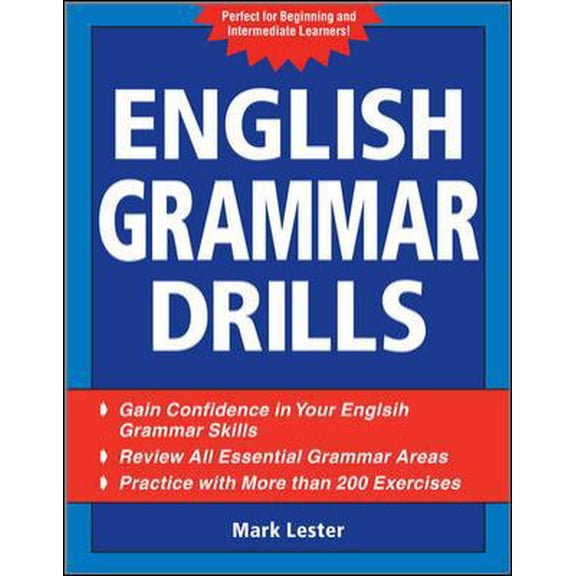 Pre-Owned English Grammar Drills (Paperback) 0071598111 9780071598118