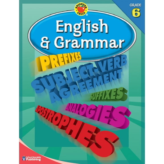 Pre-Owned English & Grammar, Grade 6 (Paperback)