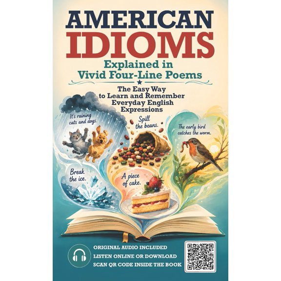 The English Grammar in Poems American Idioms Explained in Vivid Four-Line Poems: The Easy Way to Learn and Remember Everyday English Expressions. Ori, Book 5, (Paperback)