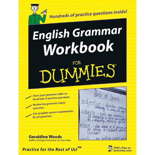 Pre-Owned English Grammar Workbook For Dummies