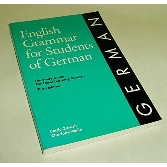 Pre-Owned English Grammar for Students of German: The Study Guide for Those Learning German (Paperback) 0934034230 9780934034234