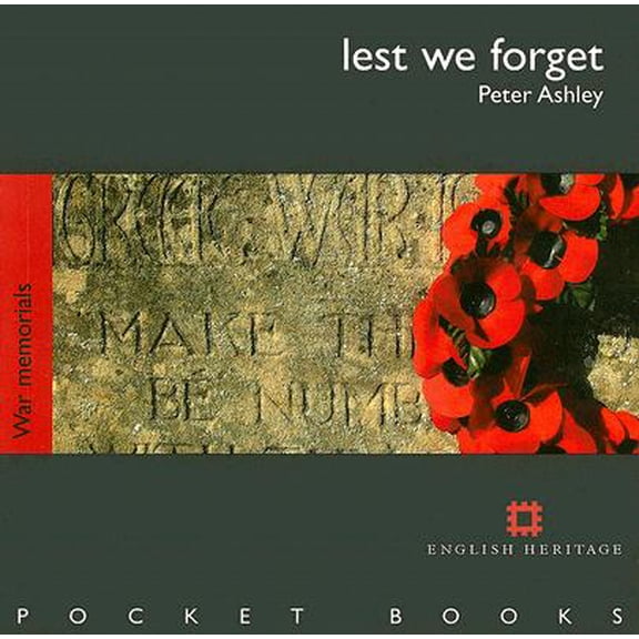 Pre-Owned English Heritage Pocket Books: Lest We Forget : War Memorials (Paperback)
