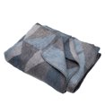 thumbnail image 1 of English Home Fleece Throw Blanket,Soft Plush Blanket for Couch Sofa or Bed Throw Size, Super Cozy and Comfy for All Seasons, Blue-grey 130x170 inch(cm), 1 of 6