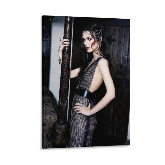 English Hottest Actresses Keira Knightley Sexy Poster Art Poster Canvas Painting Decor Wall Print Photo Gifts Home Modern Decorative Posters 24x36inch(60x90cm)