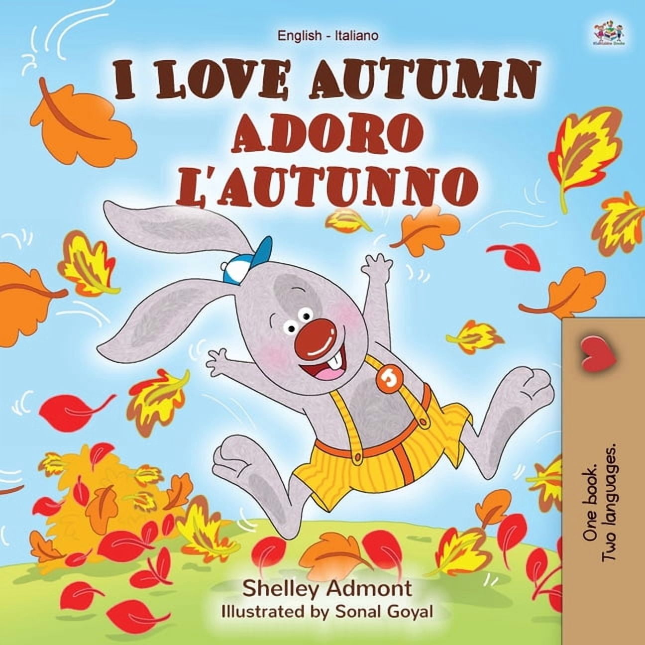 English Italian Bilingual Collection I Love Autumn (English Italian Bilingual Book for Kids), (Paperback)