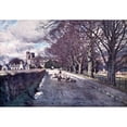 thumbnail image 1 of English Lakes 1908 Crosthwaite Church  Keswick Poster Print by  A. Cooper, 1 of 2