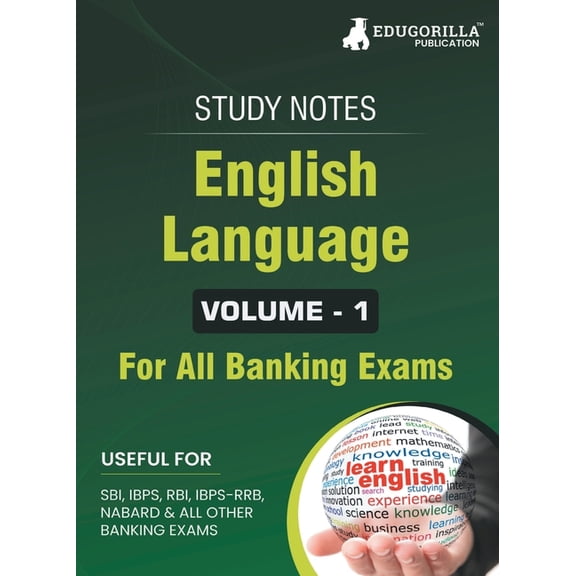 English Language (Vol 1) Topicwise Notes for All Banking Related Exams A Complete Preparation Book for All Your Banking , (Paperback)
