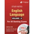 thumbnail image 1 of English Language (Vol 2) Topicwise Notes for All Banking Related Exams A Complete Preparation Book for All Your Banking , (Paperback), 1 of 1