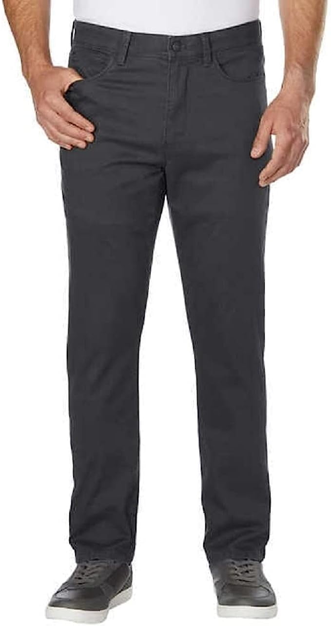 English Laundry Men's 5 Pocket Pant (049 Grey Shadow, 34W x 29L