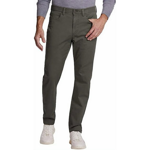 English Laundry Men's 5 Pocket Pant (309 Olive, 40W x 30L)